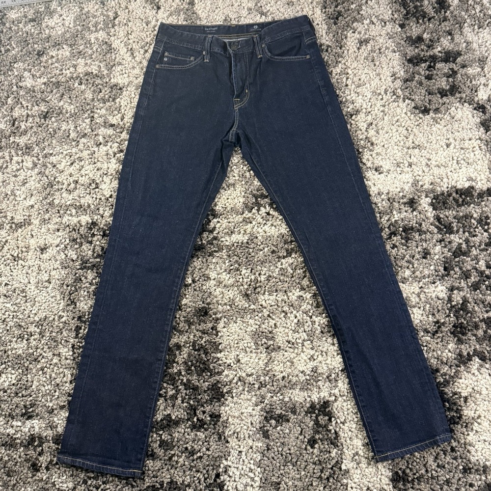 AG Adriano Goldschmied Everett Men Slim Straight Jeans Denim 5-Pockets 30x32